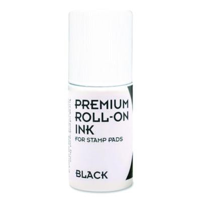Premium Roll-On Ink, 2 Oz, Black
