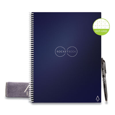 Core Smart Notebook, Dotted Rule (4 Sq/In), Midnight Blue Cover, (16) 11 x 8.5 Sheets