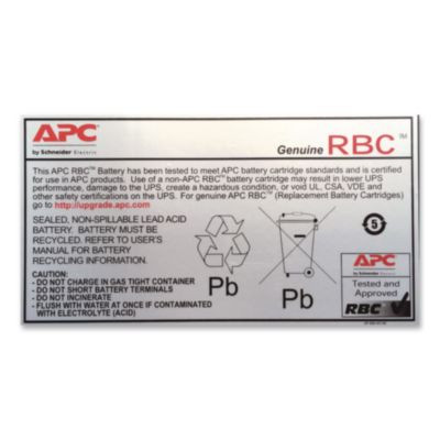 Ups Replacement Battery, Cartridge #17 (Rbc17)
