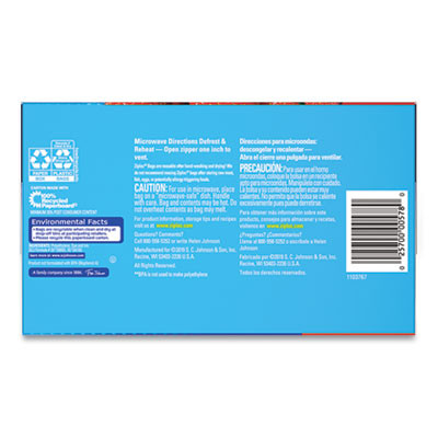 Seal Top Bags, Gallon, 10.75" x 10.56", Clear, 75/Box