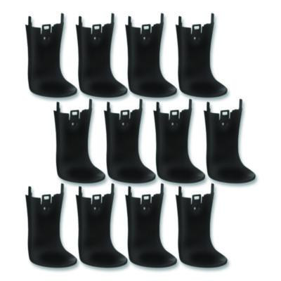 Shield Floor And Wall Protector For Adx And Ltx Dispensers, Black, 12/Carton