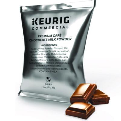 Premium Cafe Powders, Chocolate, 16 Oz Bag, 12/Carton
