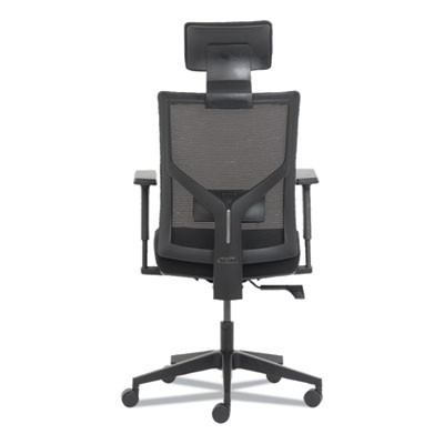 Mesh Back Molded Foam Task Chair, Supports Up To 275 Lb, Black Seat/Back
