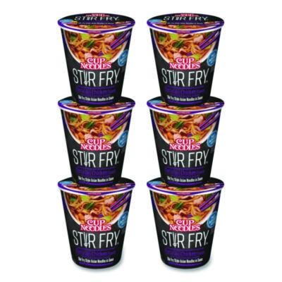 Cup Noodles Stir Fry, Teriyaki Chicken, 3 Oz Cup, 6/Carton