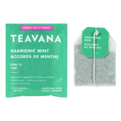 Teavana Tea Bags, Harmonic Mint Decaf, 0.05 Oz, 24/Box