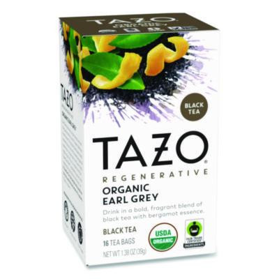 Tea Bags, Organic Earl Grey, 16/Box