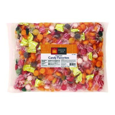 Assorted Hard Candy Favorites, 375 Individually Wrapped Pieces, 5 Lb Bag