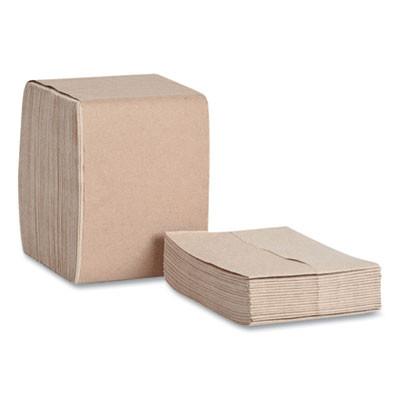 Xpressnap Fit Interfold Dispenser Napkins, 1-Ply, 6.5 X 8.39, Natural, 240/Pack, 36 Packs/Carton