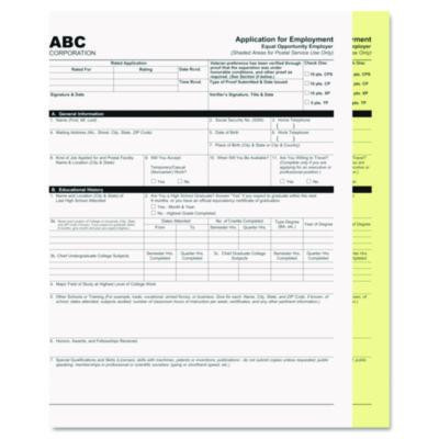 Digital Carbonless Paper, 2-Part, 8.5 x 11, White/Canary, 1,250/Carton