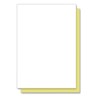 Digital Carbonless Paper, 2-Part, 8.5 x 11, White/Canary, 1,250/Carton