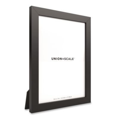 Essentials Wood Picture Frame, 5 x 7, Black
