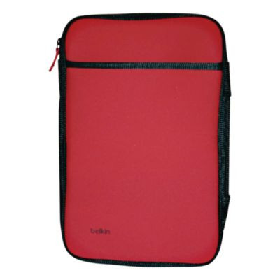Laptop Sleeve, Fits Devices Up To 11", Neoprene, 12 x 8, Red