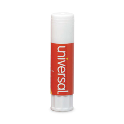 Glue Stick, 0.28 Oz, Applies And Dries Clear, 12/Pack