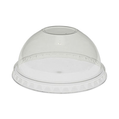 Earthchoice Strawless Rpet Lid, Dome Lid, Fits 9 Oz To 20 Oz "A" Cups, Plastic, Clear, 900/Carton