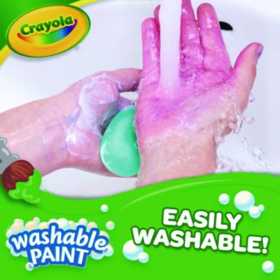 Washable Paint, Green, 1 Gal Bottle