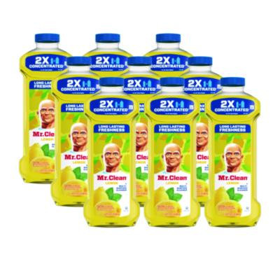 Multipurpose Cleaning Solution, Lemon Scent, 23 Oz Bottle, 9/Carton