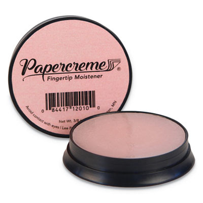 Papercreme Fingertip Moistener, 0.38 Oz, Coral, 3/Pack