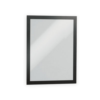 Duraframe Magnetic Sign Holder Frame, 13.39 x 17.87, Black Frame, 2/Pack