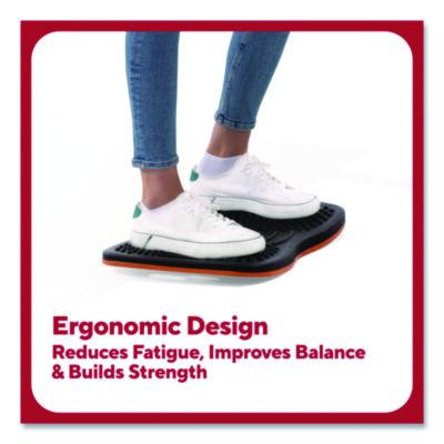 Anti-Fatigue Balance Board, 19.68 x 13.97, Black