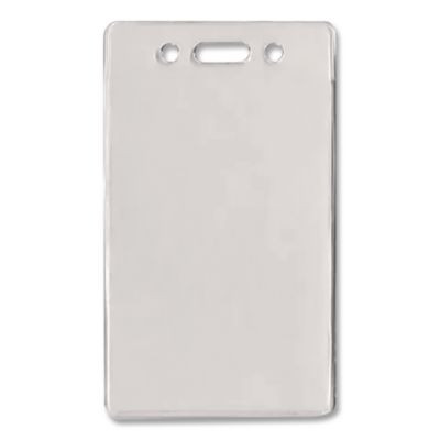 Proximity Id Badge Holders, Vertical, Clear 2.68" x 4.38" Holder, 2.38" x 3.63" Insert, 50/Pack