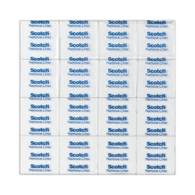 Removable Clear Mounting Squares, Holds Up To 0.17 Lb, 0.69" x 0.69", Clear, 35/Pack