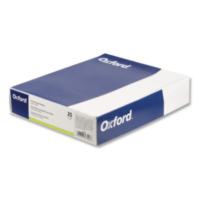 Twin-Pocket Folder, Accommodates (100) 11 x 8.5 Sheets, Yellow, 25/Box