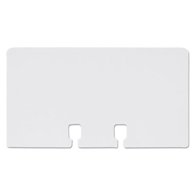 Plain Unruled Refill Card, 2.25 X 4, White, 100 Cards/Pack