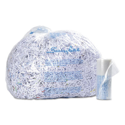 Plastic Shredder Bags For Taa Compliant Shredders, 35-60 Gal Capacity, 100/Box