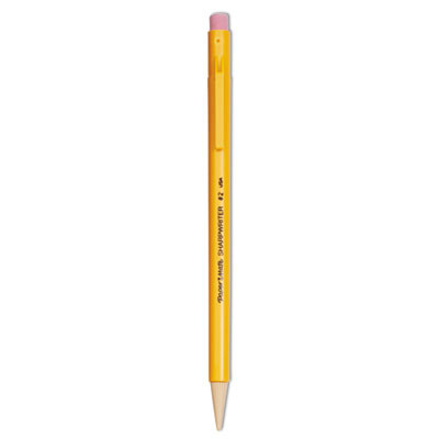 Sharpwriter Mechanical Pencil, 0.7 Mm, Hb (#2), Black Lead, Classic Yellow Barrel, Dozen