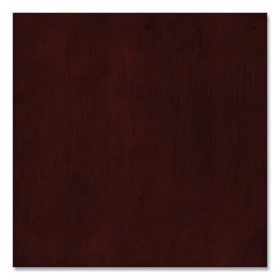 10500 Series Single Pedestal Desk, Right Pedestal: Box/Box/File, 66" x 30" x 29.5", Mahogany