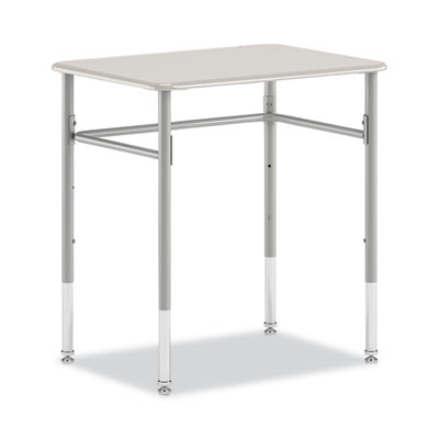 Smartlink Student Desk, Rectangle, 20" x 26" x 23" To 33", White, 2/Carton