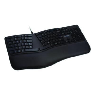 Pro Fit Ergo Wired Keyboard, Black