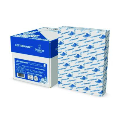 Custom Cut-Sheet Copy Paper, 92 Bright, Micro-Perforated 5.5" From Top, 20Lb Bond Weight, 8.5 x 11, White, 500/Ream, 5 Rm/Ct