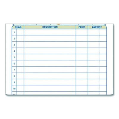 Multipart Sales Order Pad, Two-Part Carbonless, 4.19 x 6.69, 50 Forms/Pad, 3 Pads/Pack