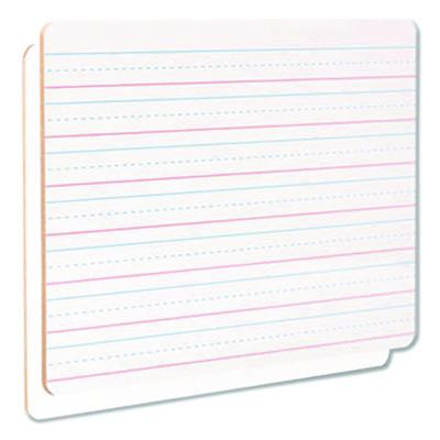 Double-Sided Dry Erase Board, 9 x 12, White Surface, 6/Pack