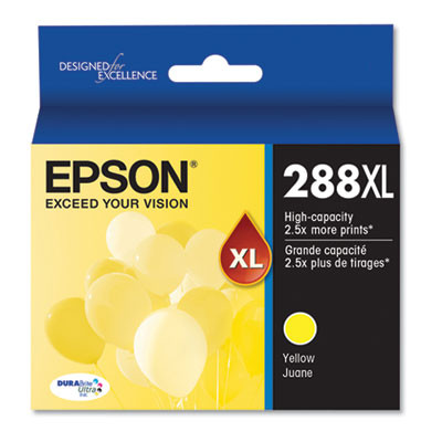 T288Xl420-S (t288Xl) Durabrite Ultra High-Yield Ink, 450 Page-Yield, Yellow