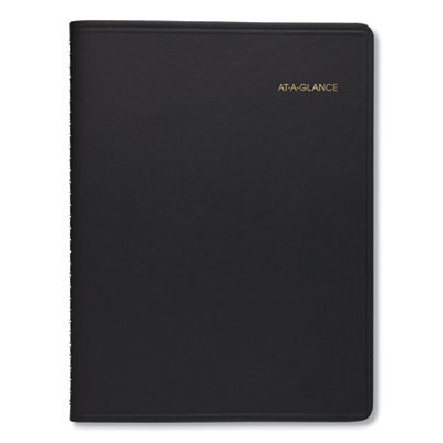Two-Person Group Daily Appointment Book, 11 x 8, Black Cover, 12-Month (Jan To Dec): 2026