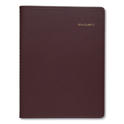 Monthly Planner, 11 x 9, Winestone Cover, 15-Month: Jan 2026 To Mar 2027