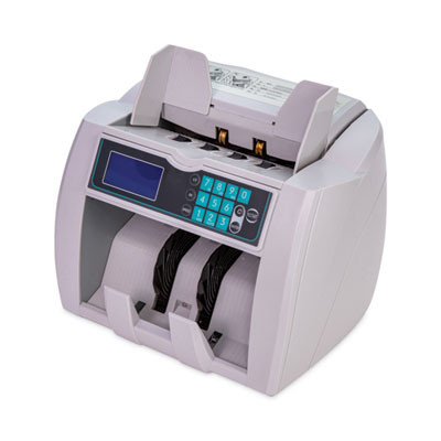 4850 Bill Counter With Counterfeit Detection, 1,900 Bills/Min, 10" x 13.6" x 11.6", White