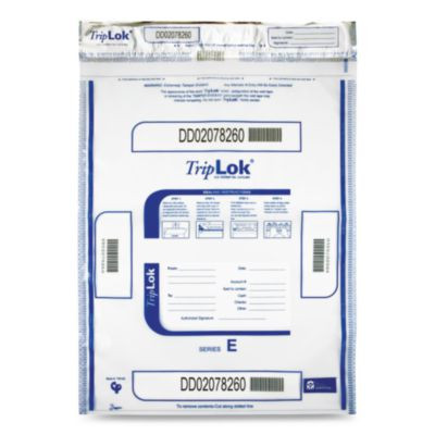 Deposit Bag, Plastic, 15" x 20", Clear, 250/Carton