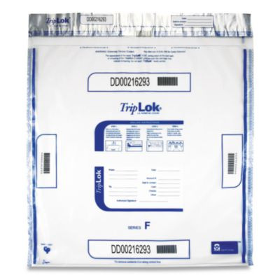 Deposit Bag, Plastic, 20" x 20", Clear, 250/Carton