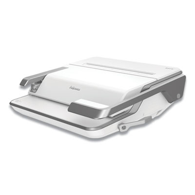 Lyra 3-In-1 Binding Center, 300 Sheets, 16.63 X 15.62 X 6.03, White/Gray