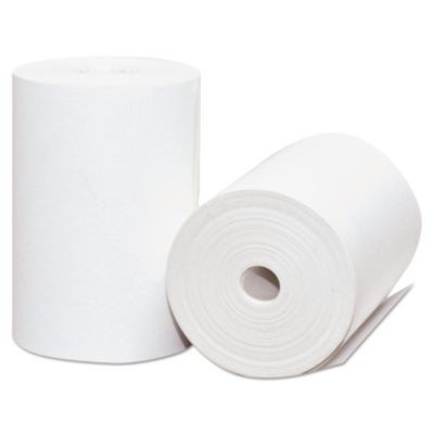 Direct Thermal Printing Thermal Paper Rolls, 2.25" X 75 Ft, White, 50/Carton