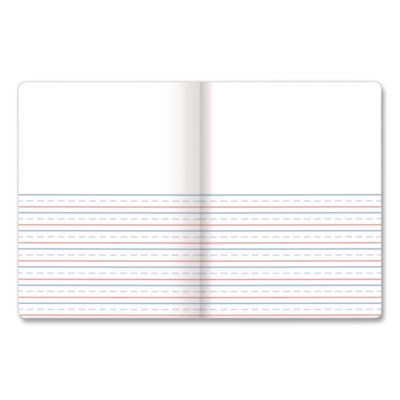 Primary Journal Half Page Ruled, Blue Marble Cover, Primary Rule, (100) 9.75 x 7.5 Sheets