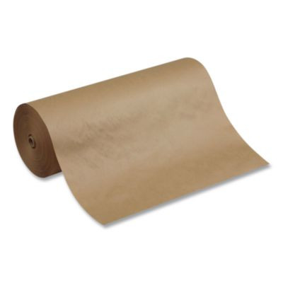 Kraft Paper Roll, 50 Lb Wrapping Weight, 24" x 1,000 Ft, Natural