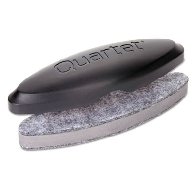 Magnetic 2-In-1 Eraser, 6.5" x 2" x 1.38", Black