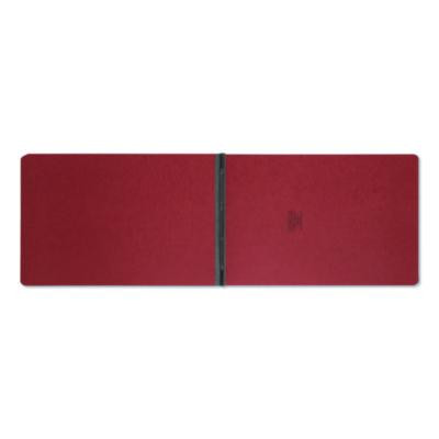 Prong Fastener Pressboard Report Cover, Two-Piece Prong Fastener, 3" Capacity, 11 X 17, Red/Red