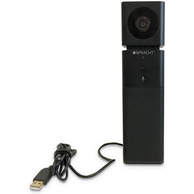 Aura Video Mate Hd Video And Audio Conferencing Camera, 1920 Pixels x 1080 Pixels, 2.1 Mpixels, Black