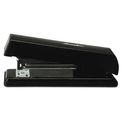 Compact Desk Stapler, 20-Sheet Capacity, Black