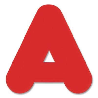 Ready Letters Casual Combo Set, 4" Tall, Red Characters, 182/Set